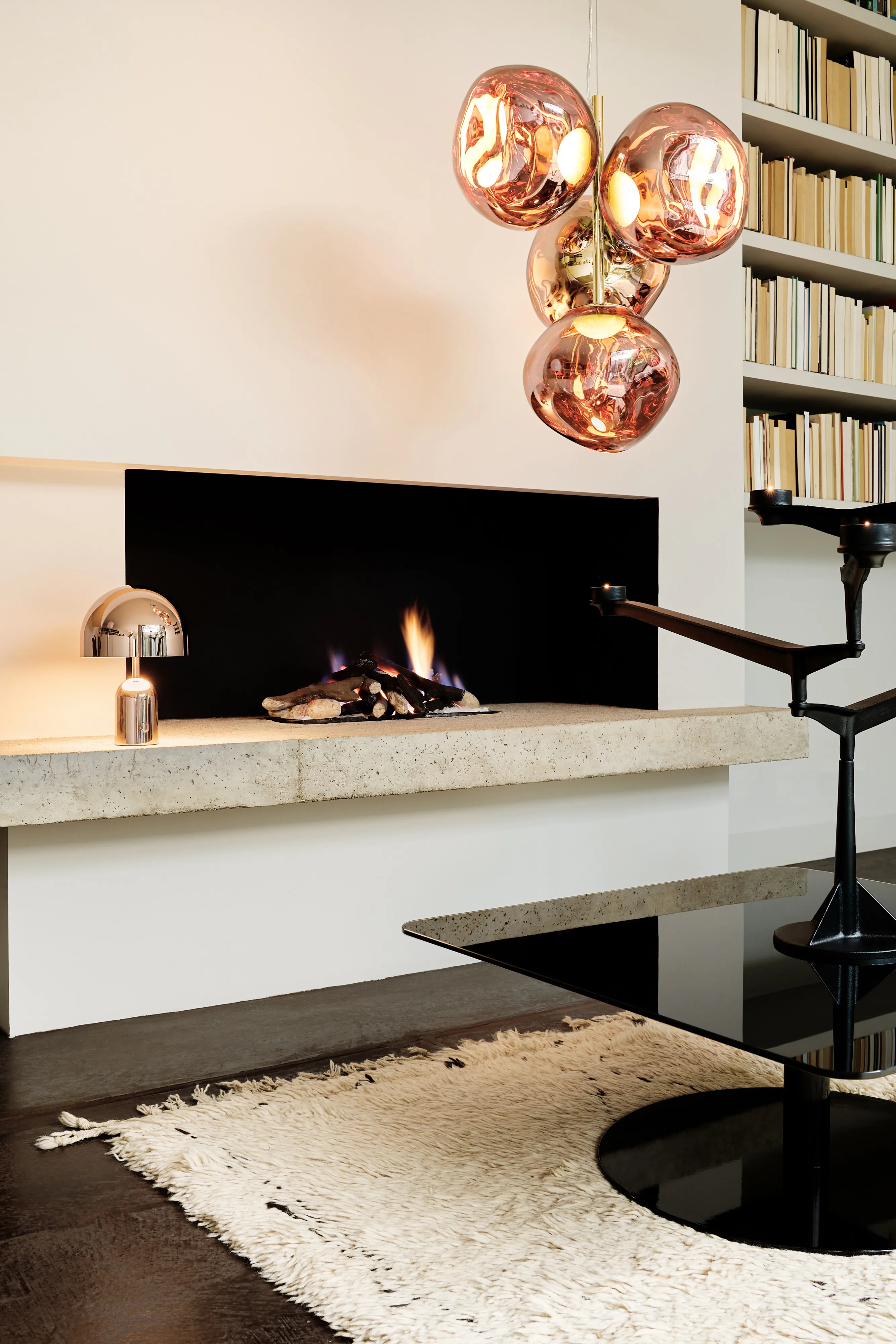 Melt Chandelier large LED 196 cm from Tom Dixon - NordicNest.com