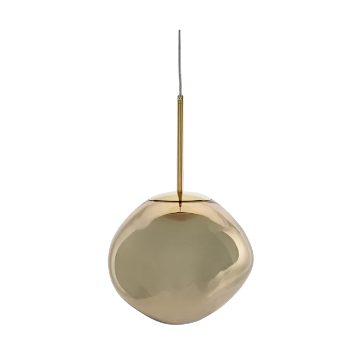 Melt LED pendant light - Bronze, mini 27x28 cm - Tom Dixon