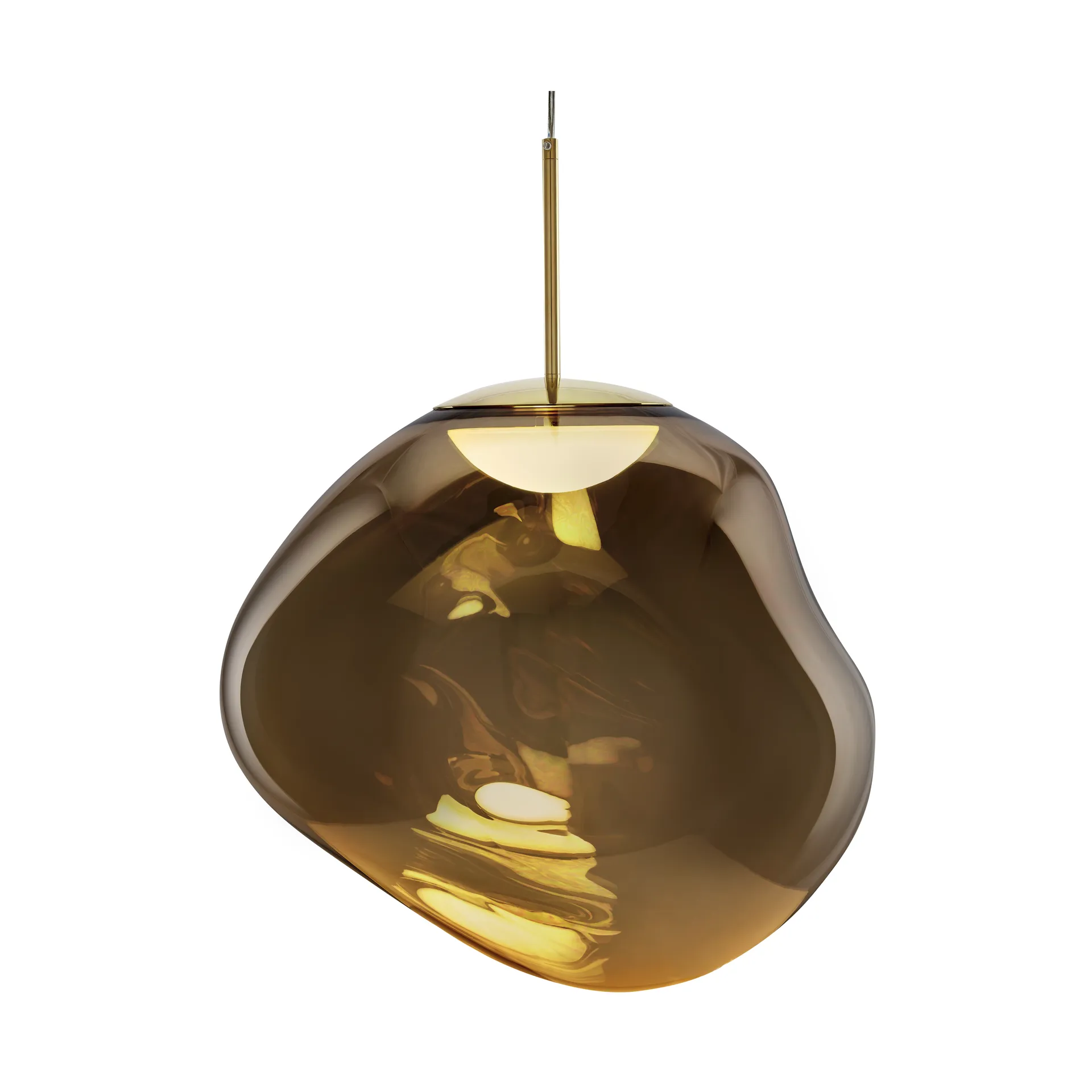 Melt pendant lamp LED, Bronze, medium 50x50 cm Tom Dixon