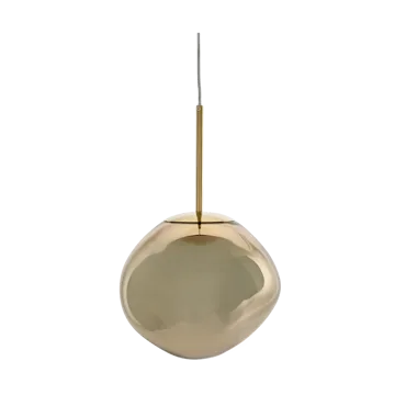 Melt pendant lamp LED - Bronze, mini 27x28 cm - Tom Dixon