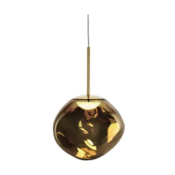 Melt pendant lamp LED - Bronze, mini 27x28 cm - Tom Dixon