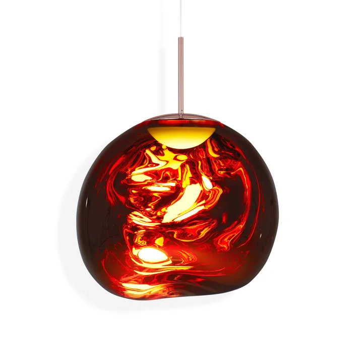 Melt pendant lamp LED - Copper, medium 50x50 cm - Tom Dixon