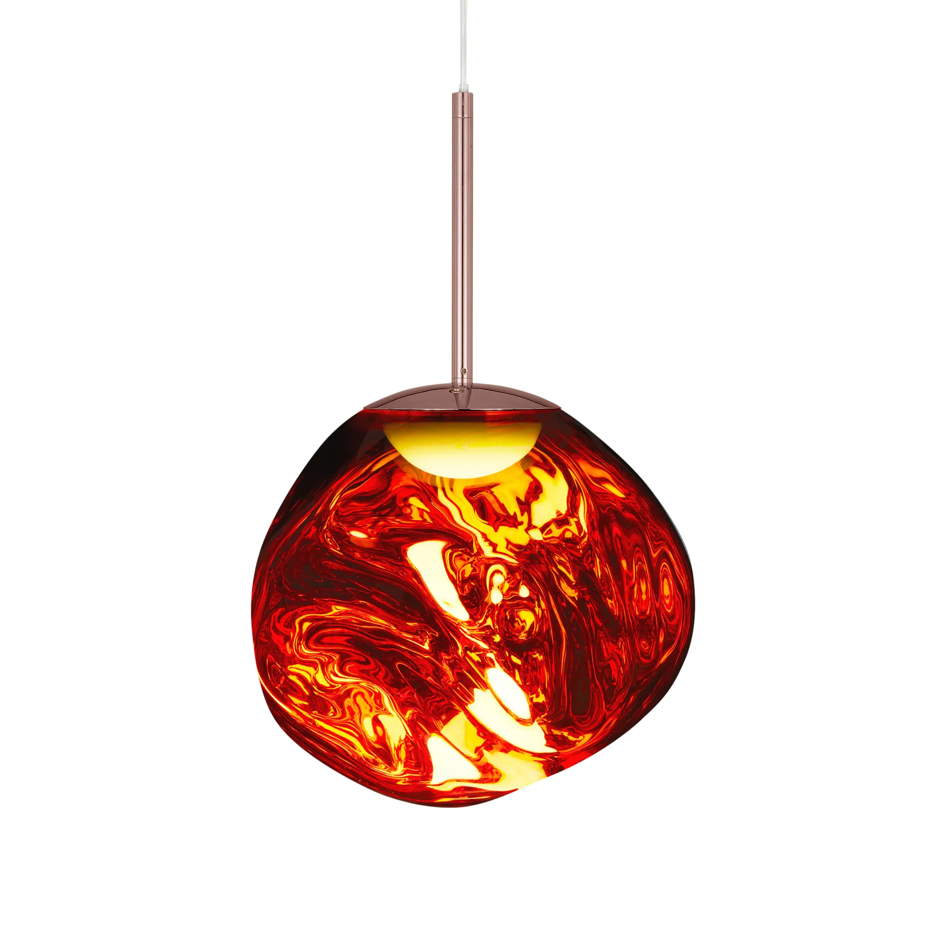 Melt pendant lamp LED, Copper, mini 27x28 cm Tom Dixon
