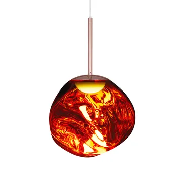Melt pendant lamp LED - Copper, mini 27x28 cm - Tom Dixon