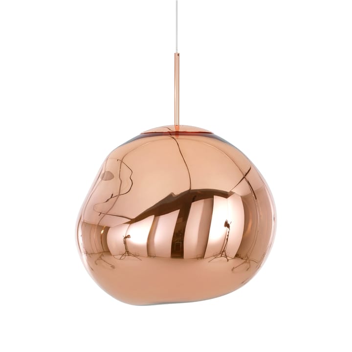 Melt pendant lamp LED - Copper - Tom Dixon