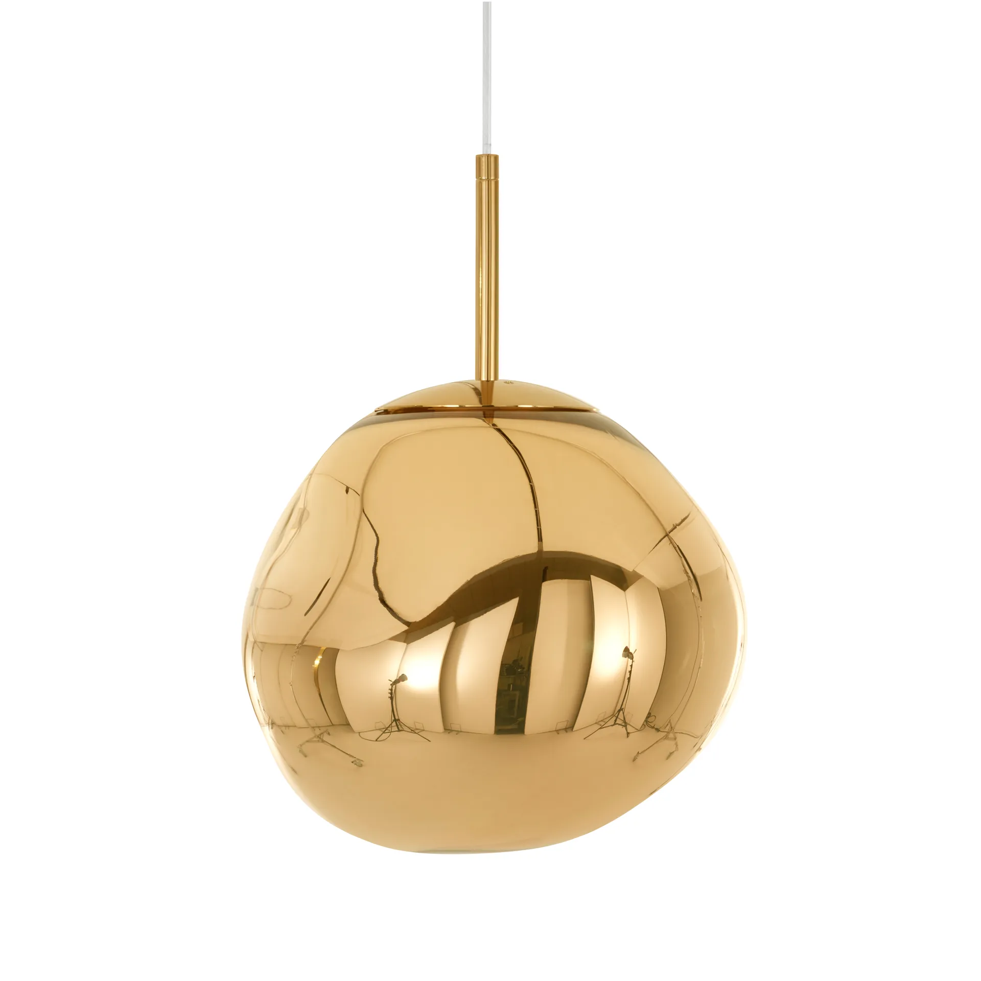 Melt pendant lamp LED, Gold, mini 27x28 cm Tom Dixon