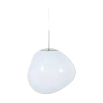 Melt pendant lamp LED - Opal-silver, medium 50x50 cm - Tom Dixon