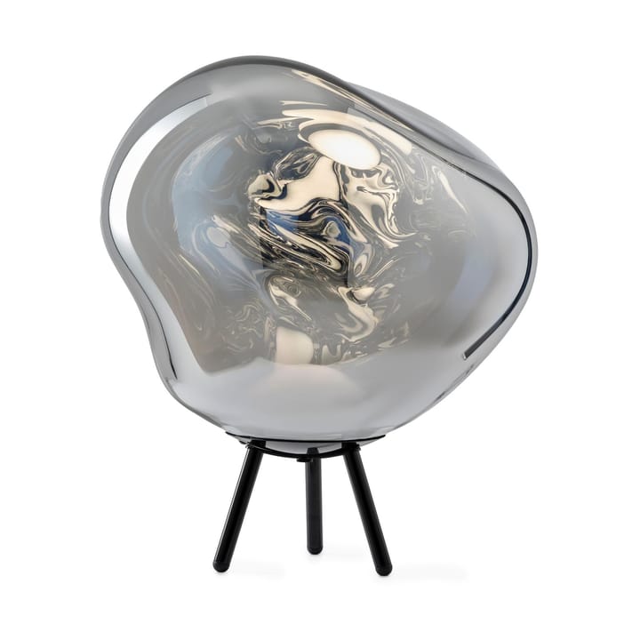 Melt Portable LED Large floor lamp - Silver - Tom Dixon
