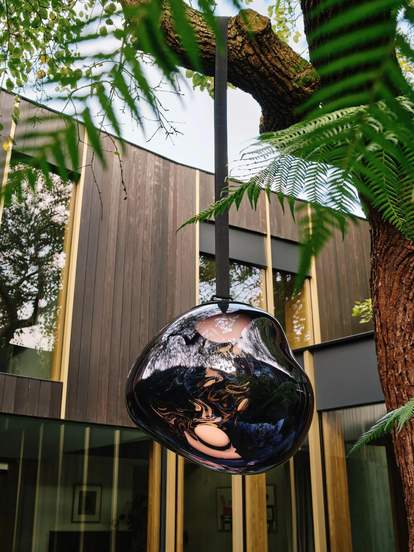 Melt Portable LED Large floor lamp, Smoke Tom Dixon