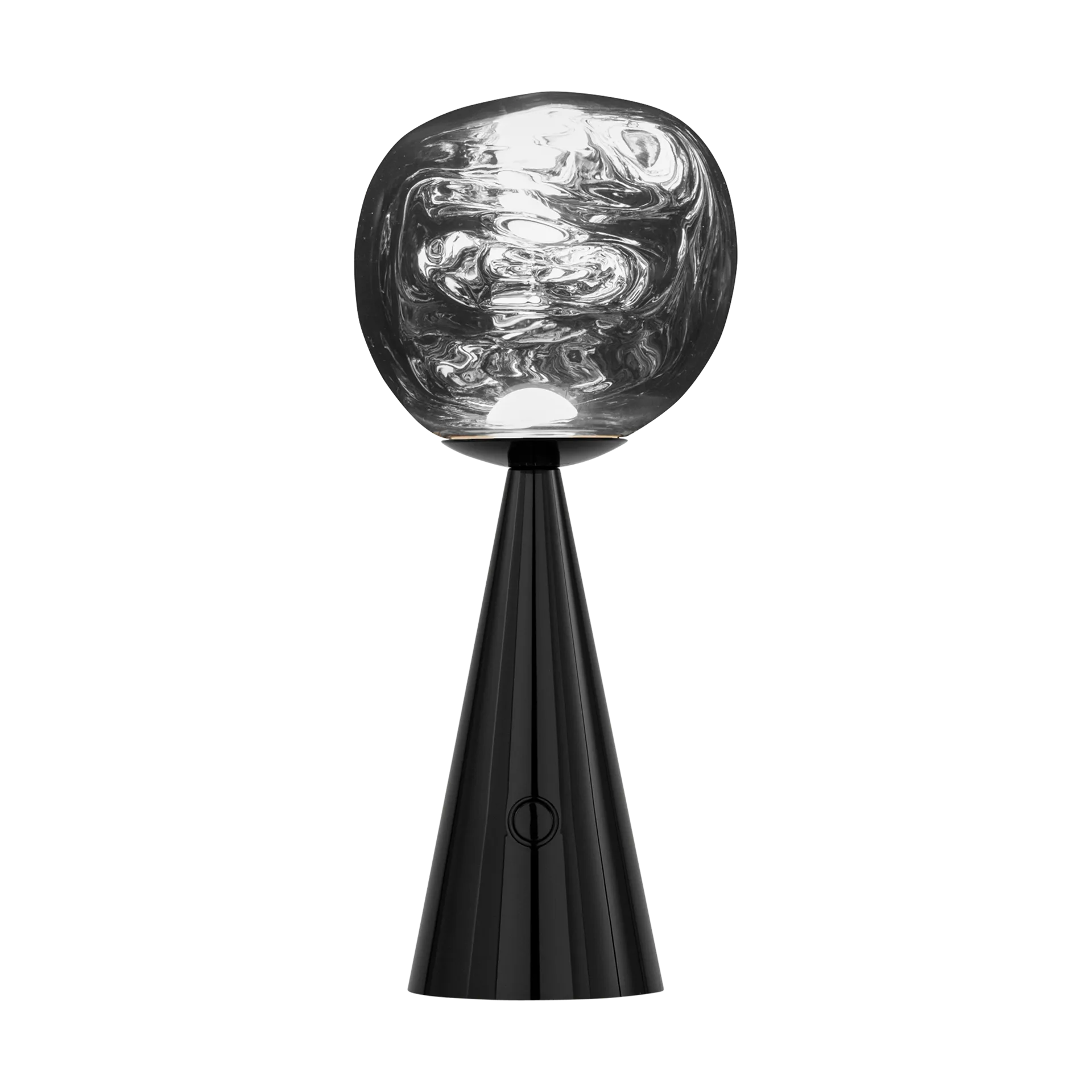 Melt Portable LED table lamp 28.5 cm, Black Tom Dixon