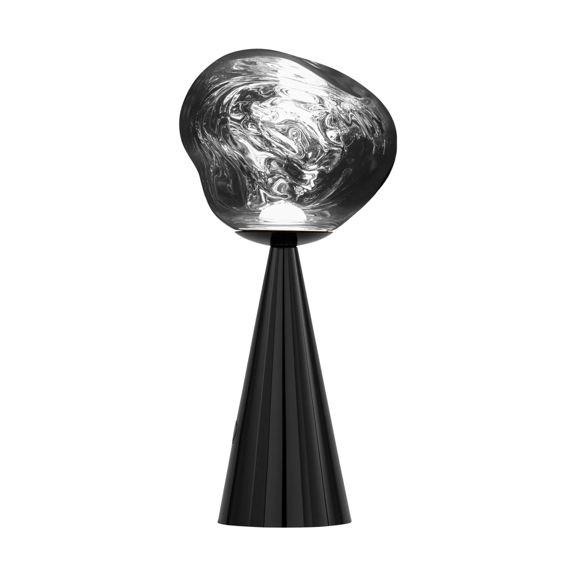 Melt Portable LED table lamp 28.5 cm, Black Tom Dixon