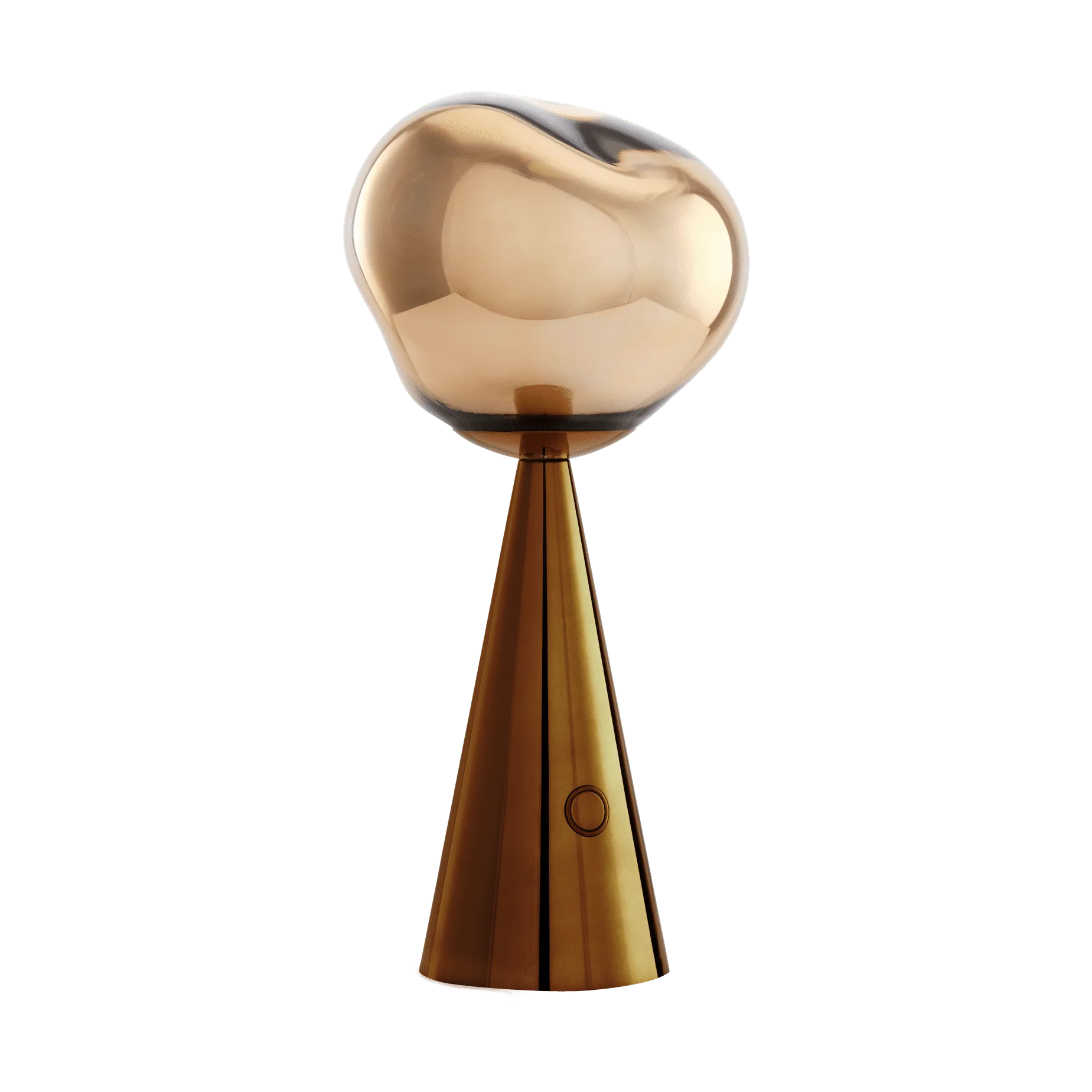 Melt Portable LED table lamp 28.5 cm, Bronze Tom Dixon