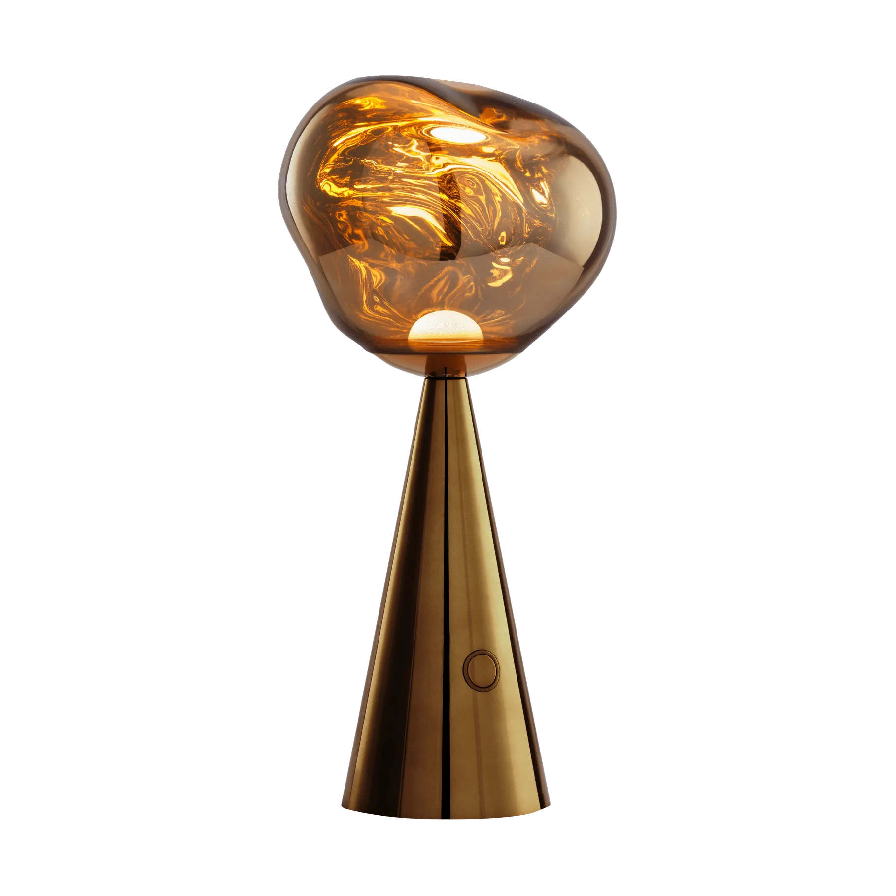 Melt Portable LED table lamp 28.5 cm, Bronze Tom Dixon