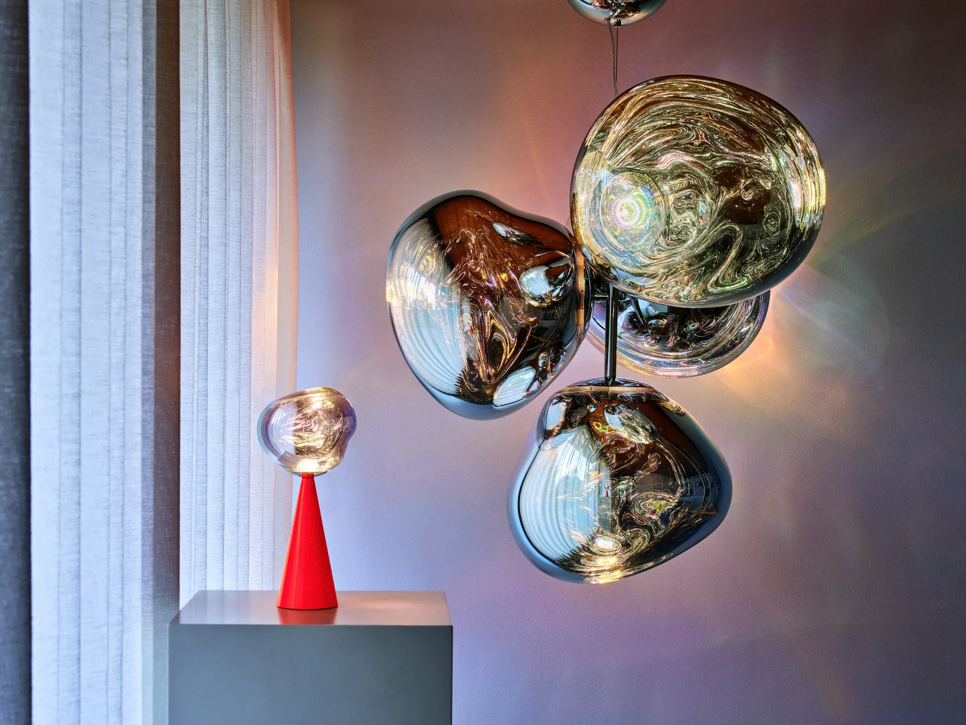 Melt Portable LED table lamp 28.5 cm, Fluoro Tom Dixon