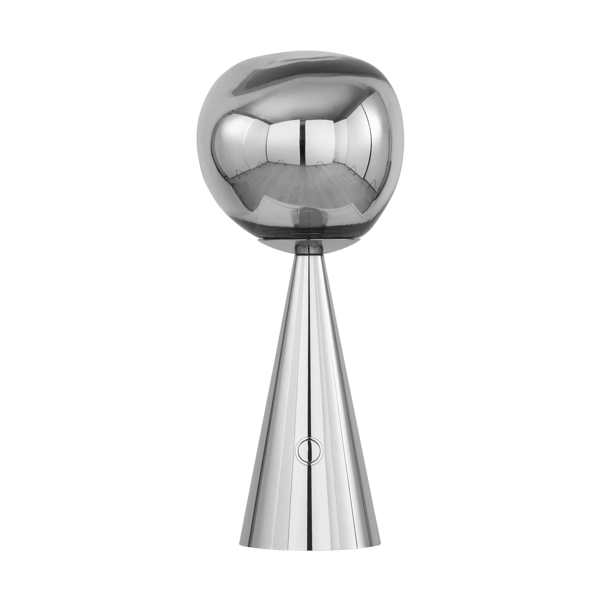 Melt Portable LED table lamp 28.5 cm, Silver Tom Dixon