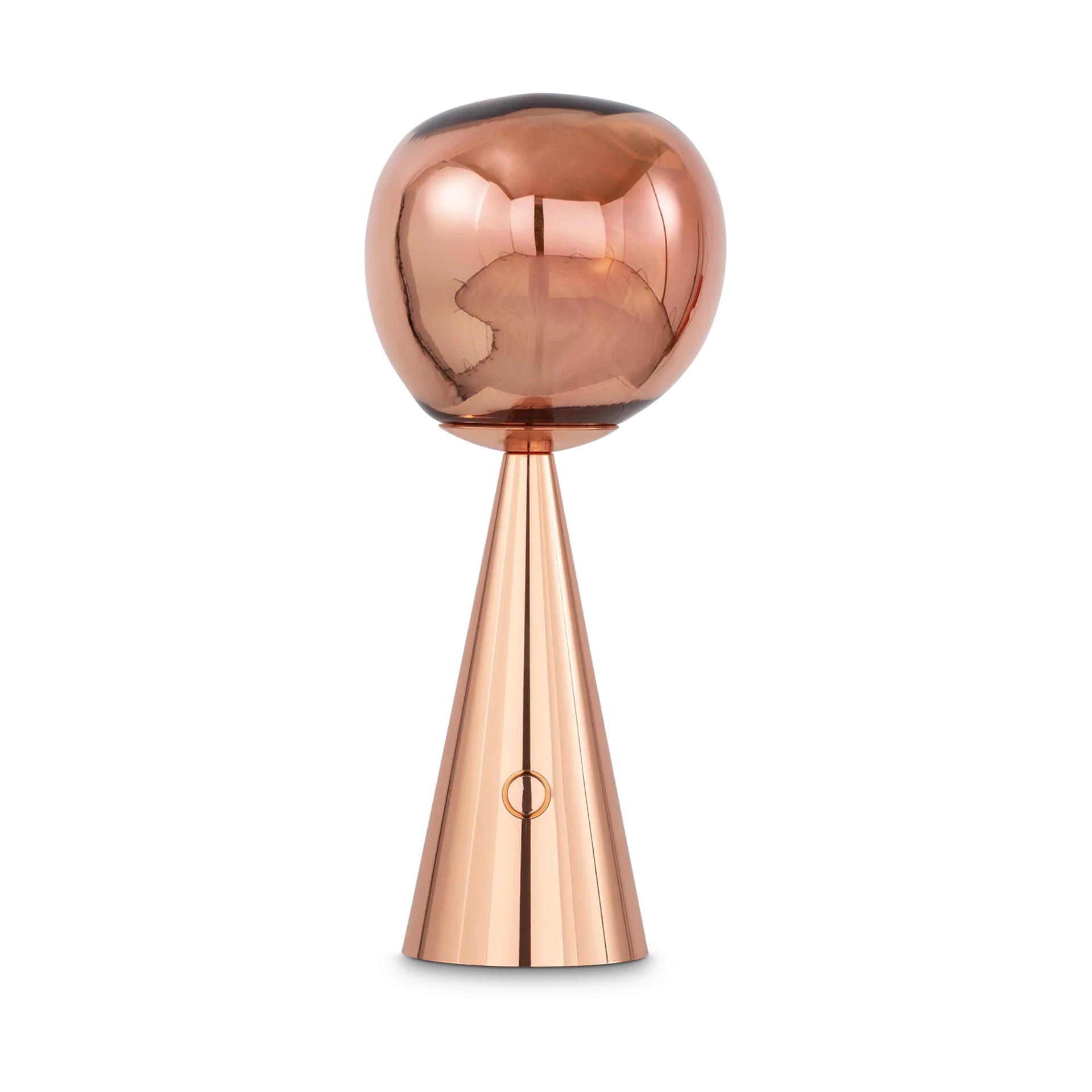 Melt Portable table lamp, Copper Tom Dixon