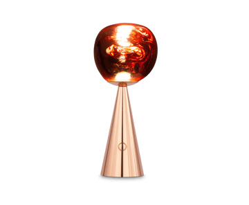 Melt Portable table lamp - Copper - Tom Dixon