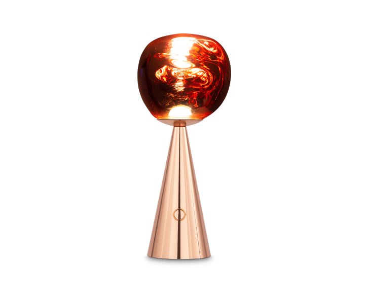 Melt Portable table lamp - Copper - Tom Dixon