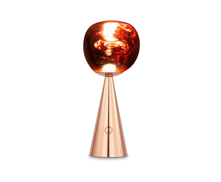 Melt Portable table lamp - Copper - Tom Dixon