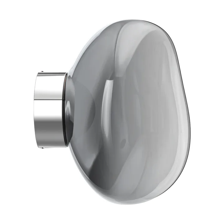 Melt Surface LED wall lamp - Nickel - Tom Dixon