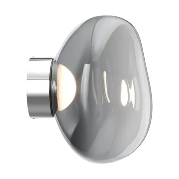 Melt Surface LED wall lamp - Nickel - Tom Dixon