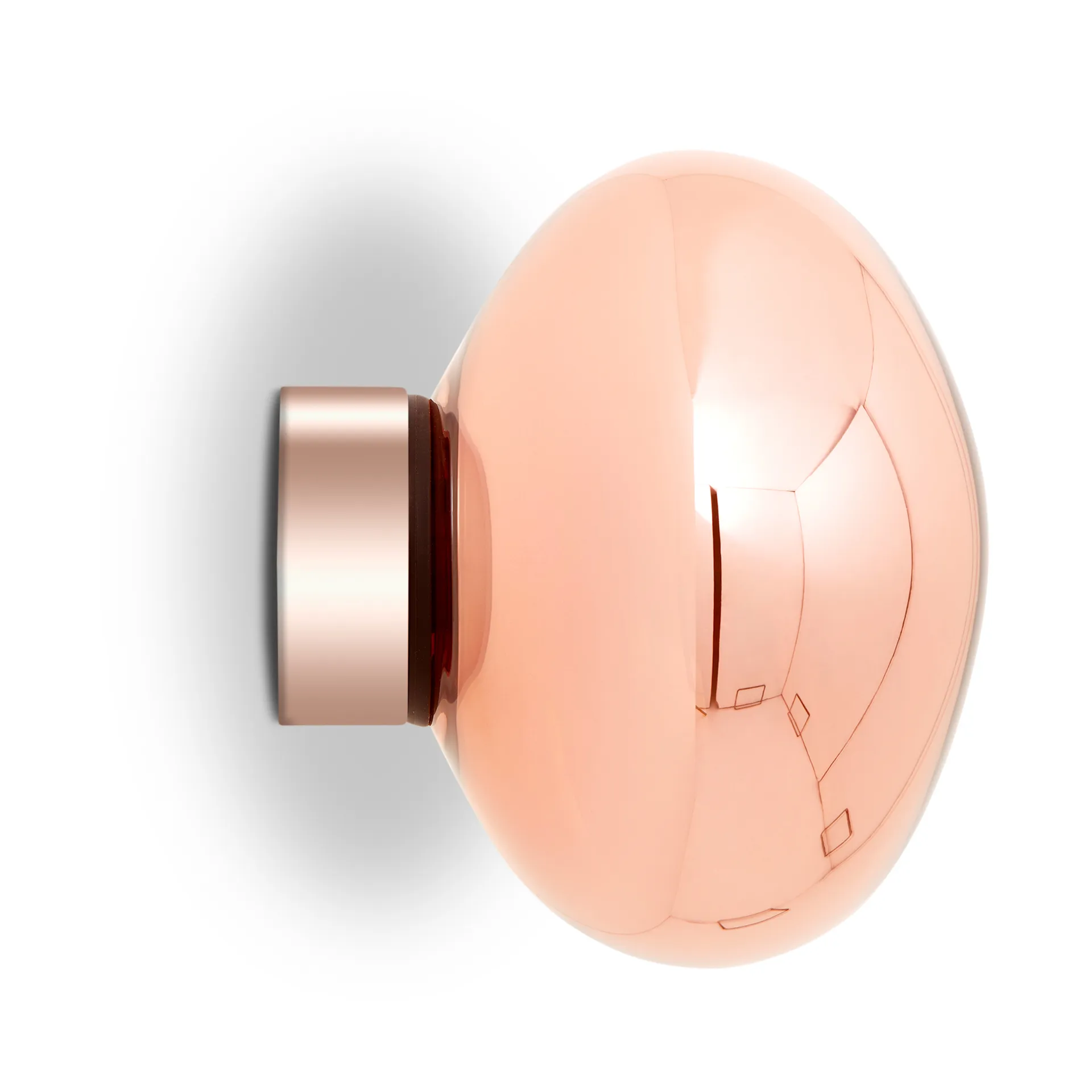 Melt Surface mini wall lamp LED 30 cm, Copper Tom Dixon