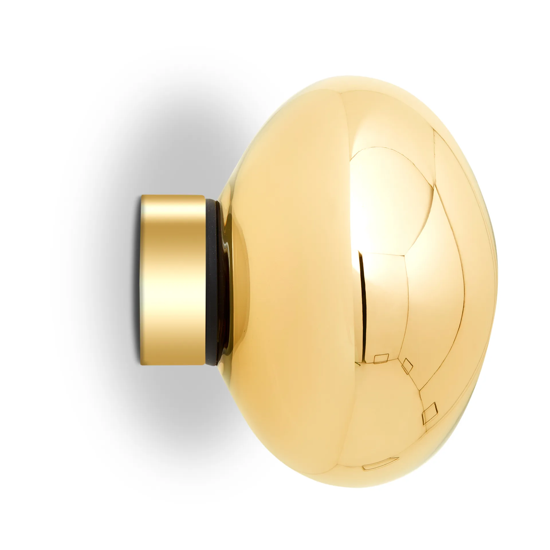 Melt Surface mini wall lamp LED 30 cm, Gold Tom Dixon