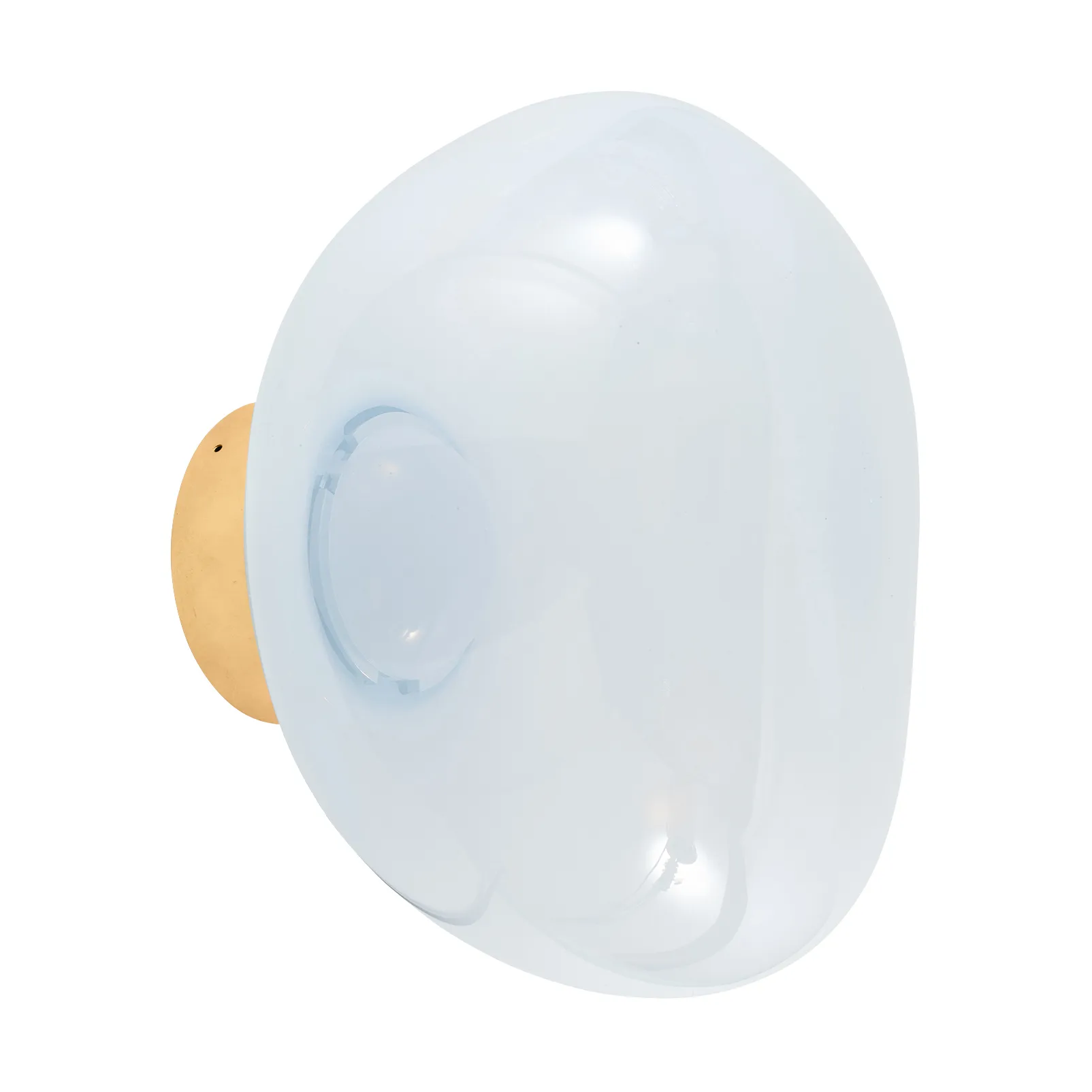 Melt Surface mini wall lamp LED 30 cm, Opal-gold Tom Dixon