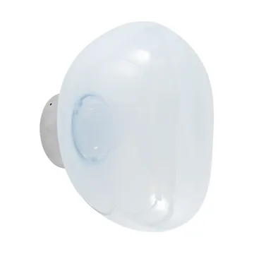 Melt Surface mini wall lamp LED 30 cm - Opal-silver - Tom Dixon