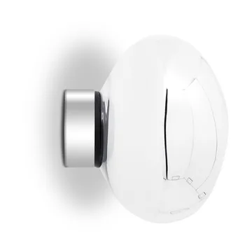 Melt Surface mini wall lamp LED 30 cm - Silver - Tom Dixon
