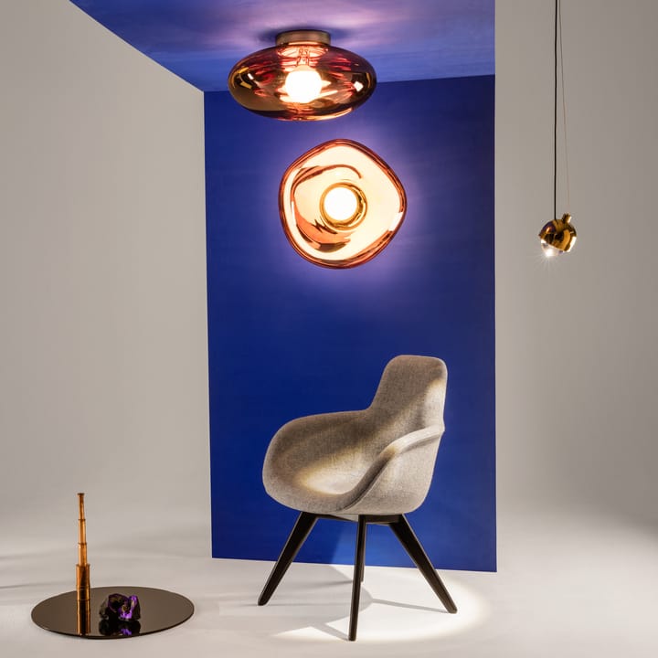 Melt Surface wall/ ceiling lamp LED - Copper - Tom Dixon