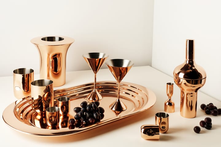 Plum shot glass gift set 5 pieces - Copper - Tom Dixon