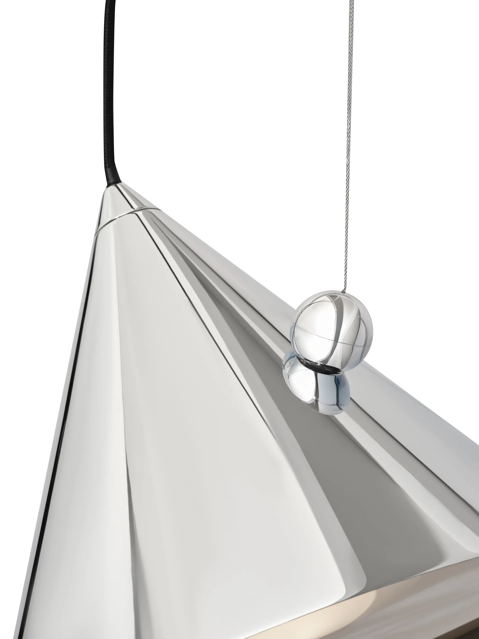 Pose pendant lamp, Silver, Ø25x24.5 cm Tom Dixon