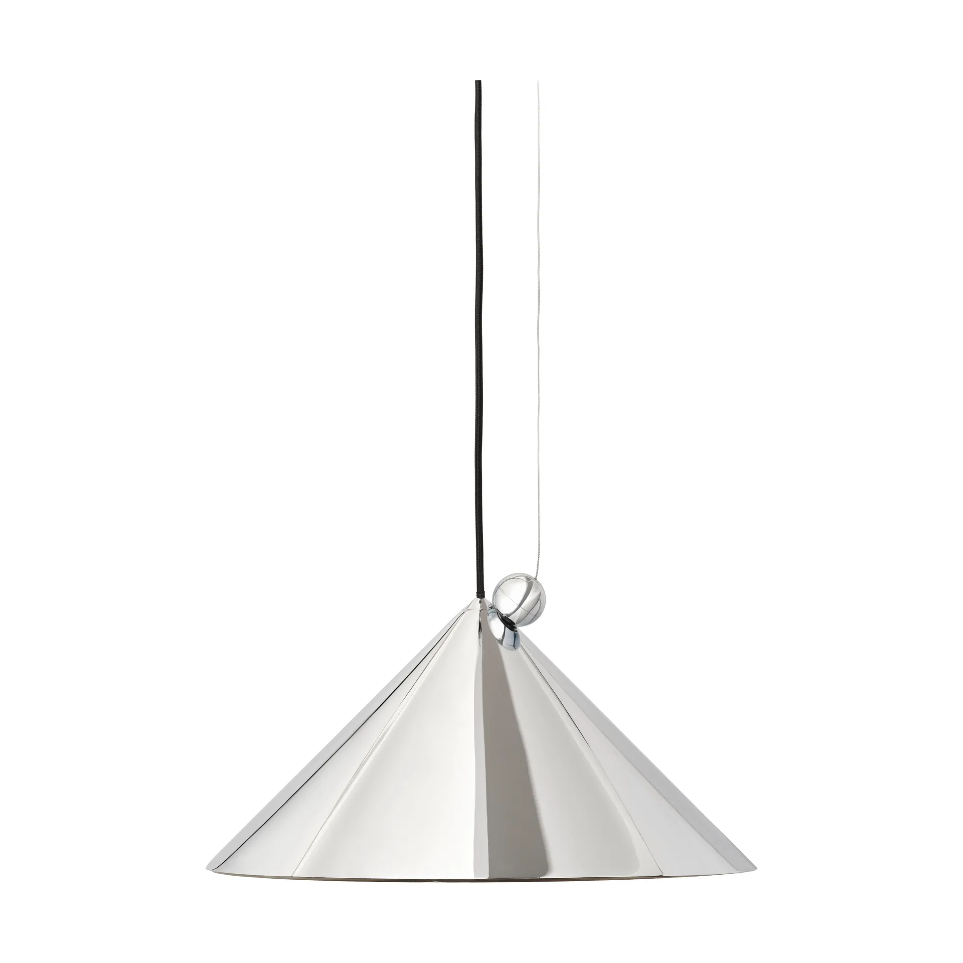 Pose pendant lamp, Silver, Ø43x30 cm Tom Dixon