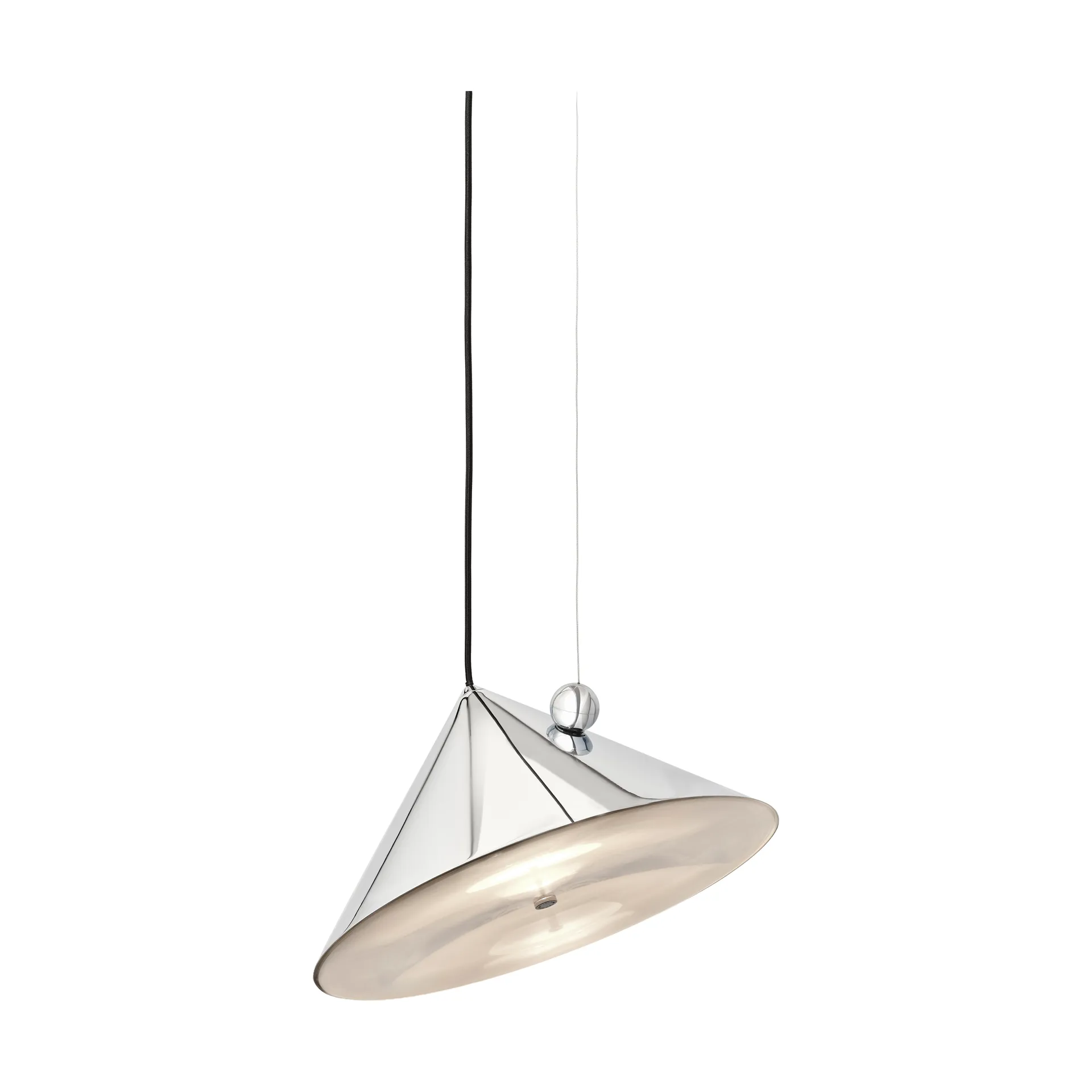 Pose pendant lamp, Silver, Ø43x30 cm Tom Dixon