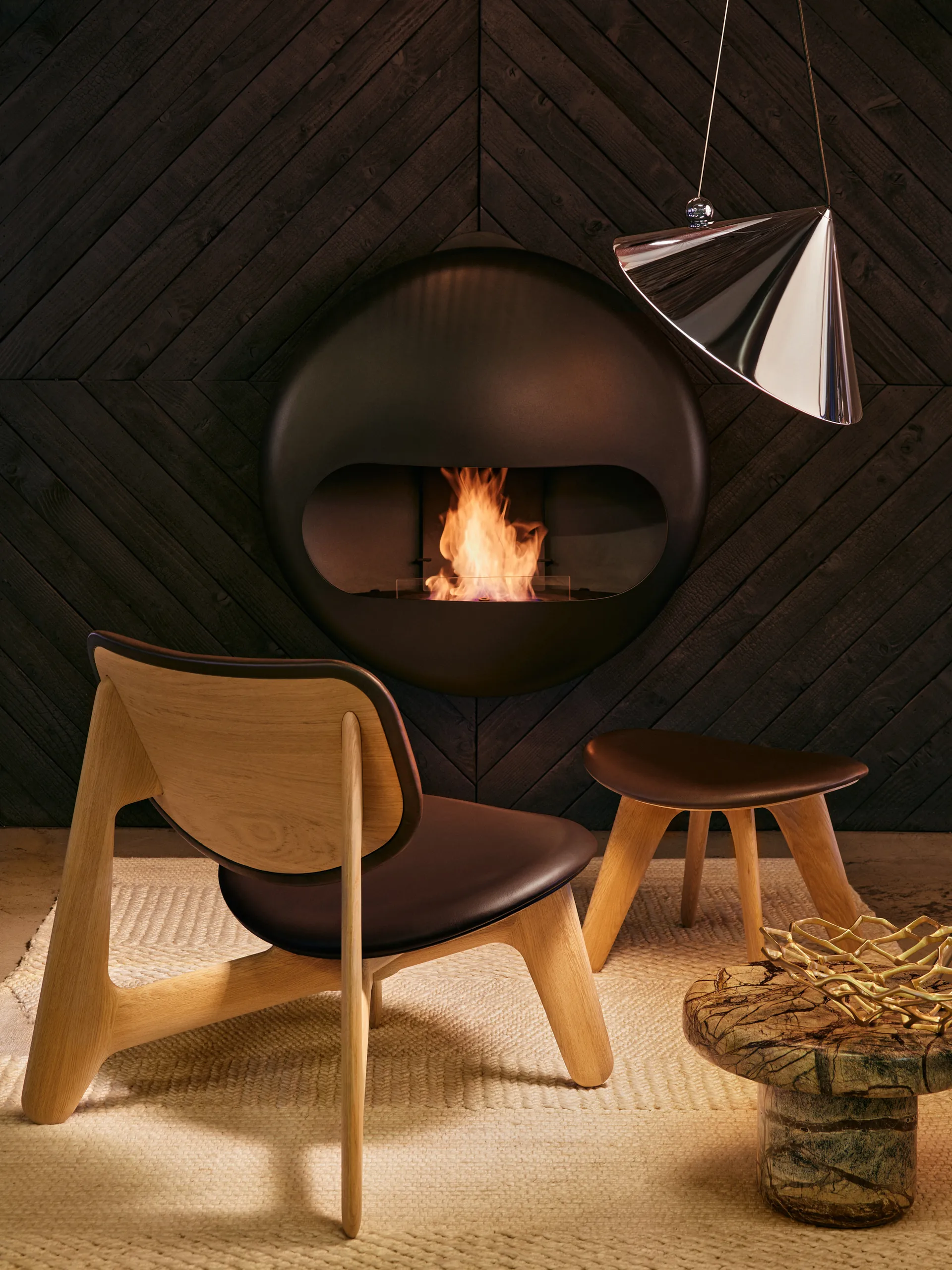 Pose pendant lamp, Silver, Ø43x30 cm Tom Dixon