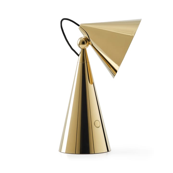 Pose Portable LED table lamp, Gold Tom Dixon