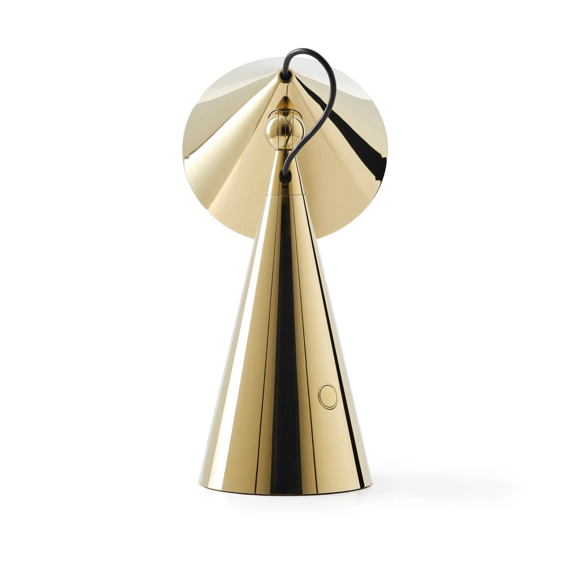 Pose Portable LED table lamp, Gold Tom Dixon