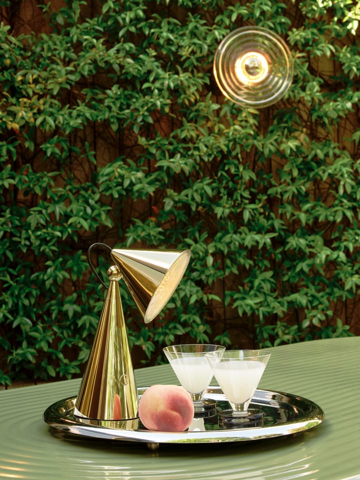Pose Portable LED table lamp, Gold Tom Dixon