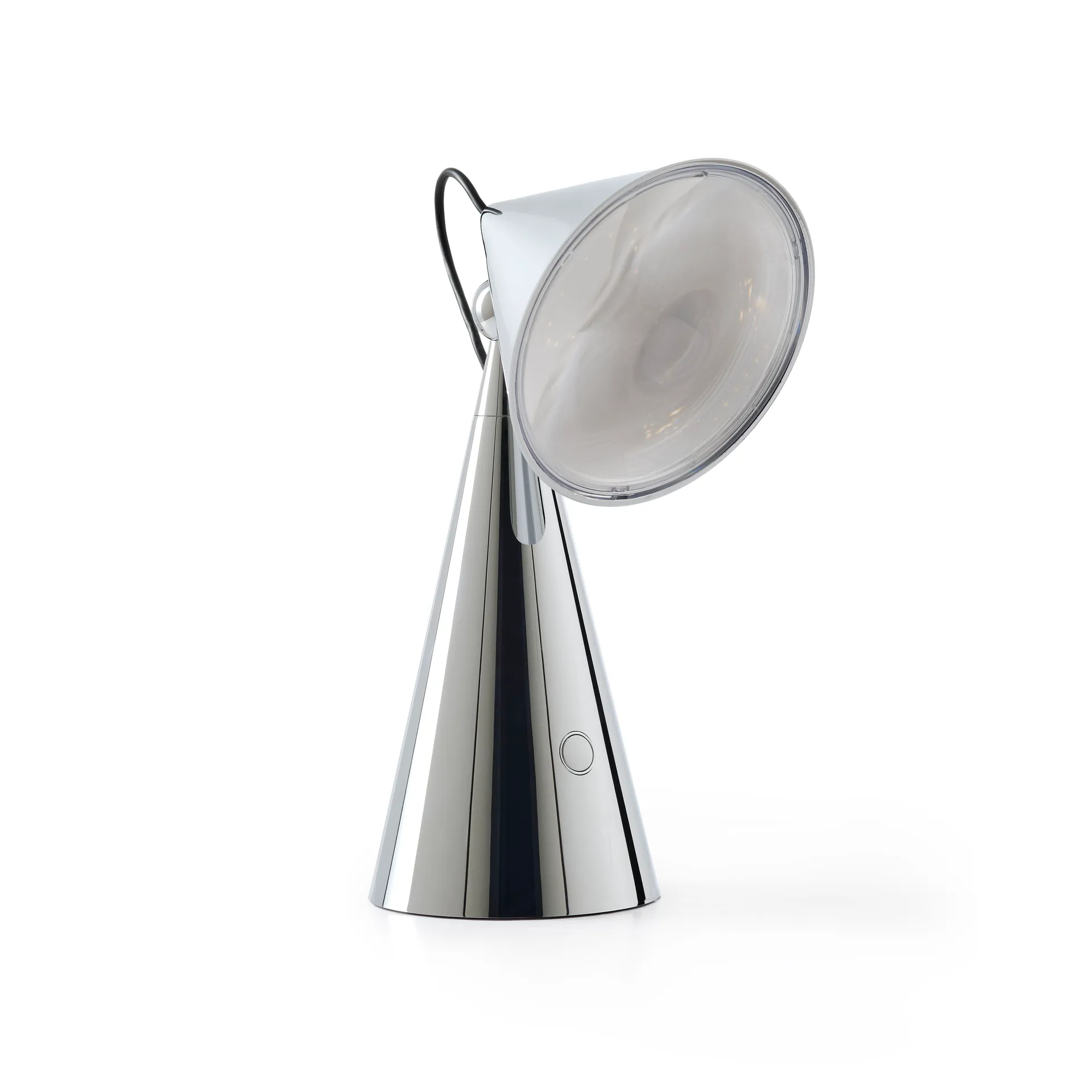 Pose Portable LED table lamp, Silver Tom Dixon