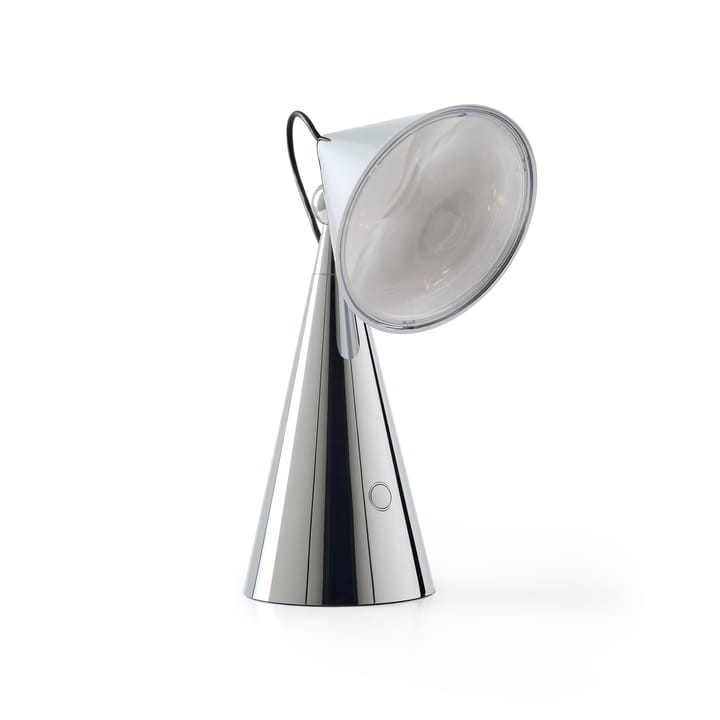 Pose Portable LED table lamp - Silver - Tom Dixon