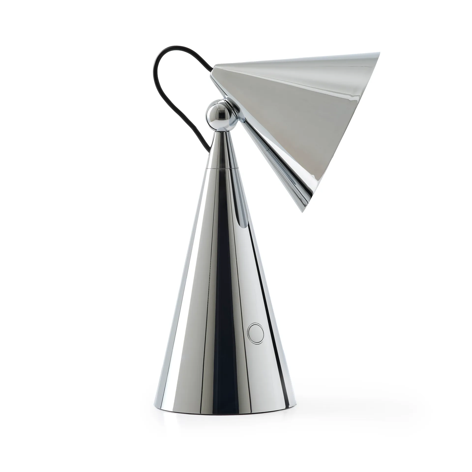 Pose Portable LED table lamp, Silver Tom Dixon