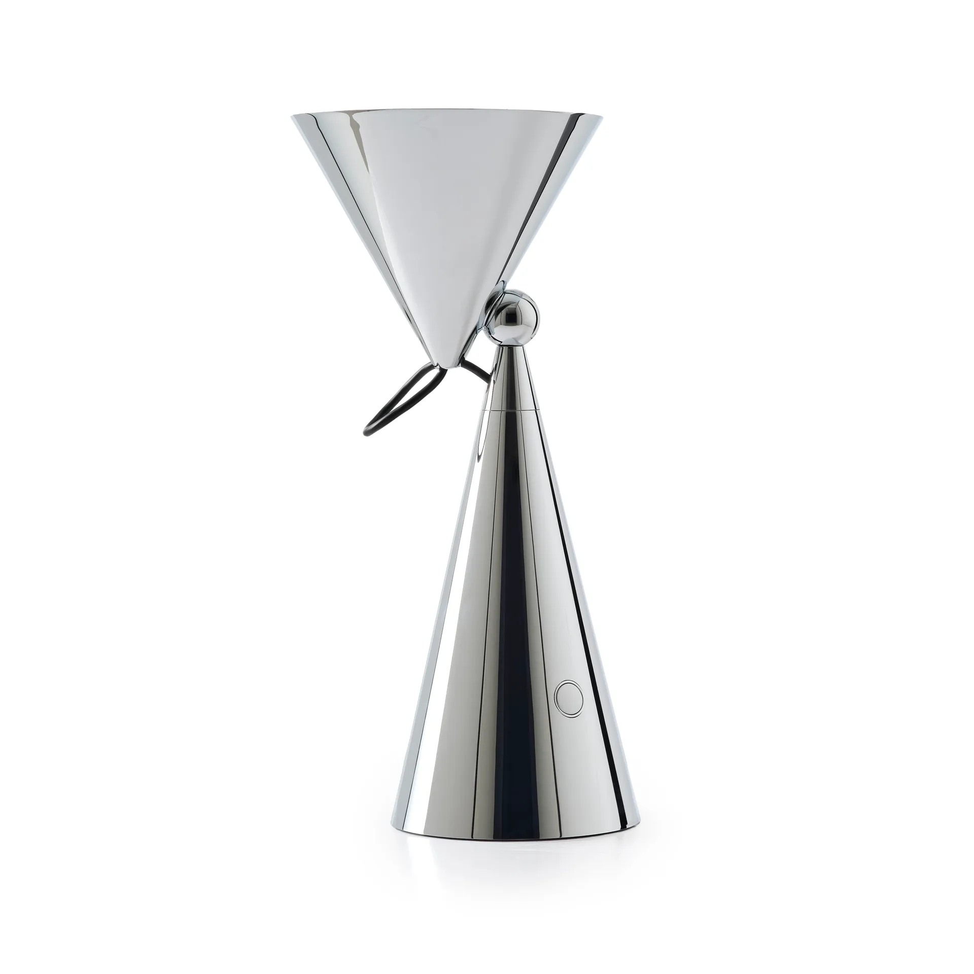 Pose Portable LED table lamp, Silver Tom Dixon