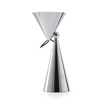 Pose Portable LED table lamp - Silver - Tom Dixon