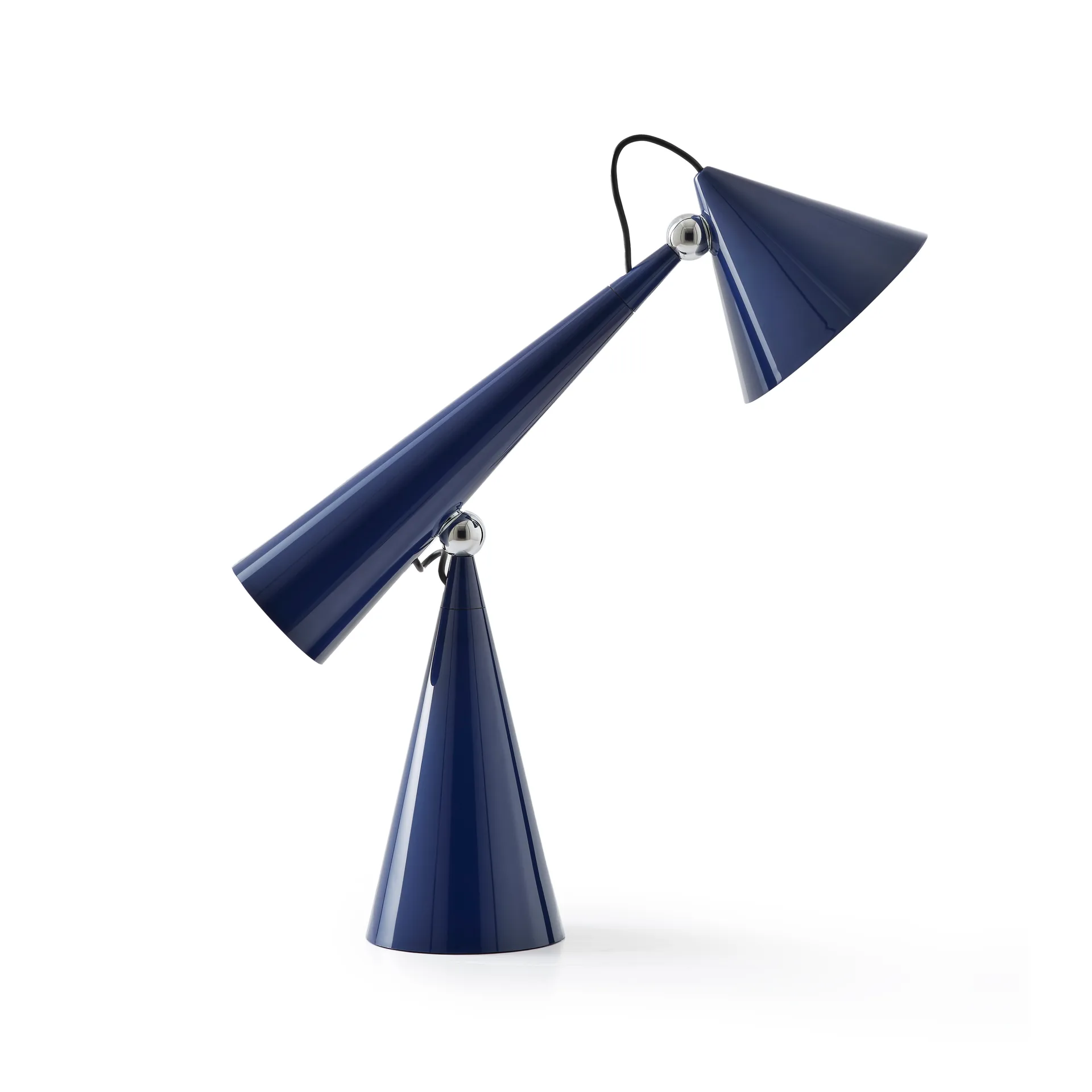 Pose Task LED table lamp, Indigo Tom Dixon