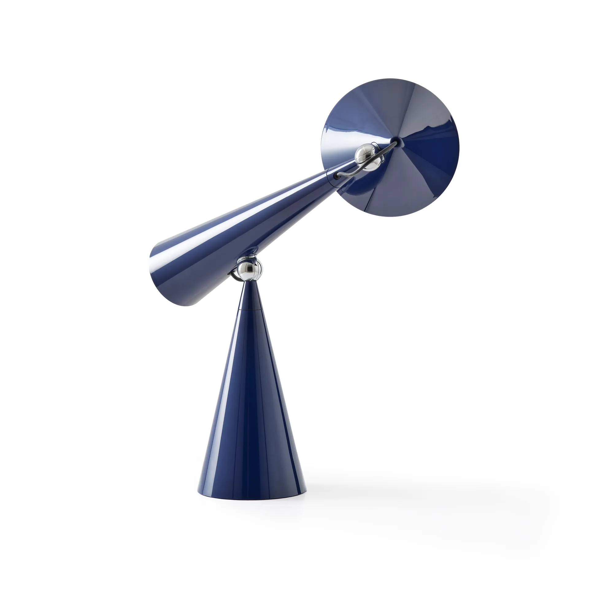 Pose Task LED table lamp, Indigo Tom Dixon