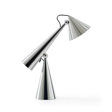 Pose Task LED table lamp - Silver - Tom Dixon