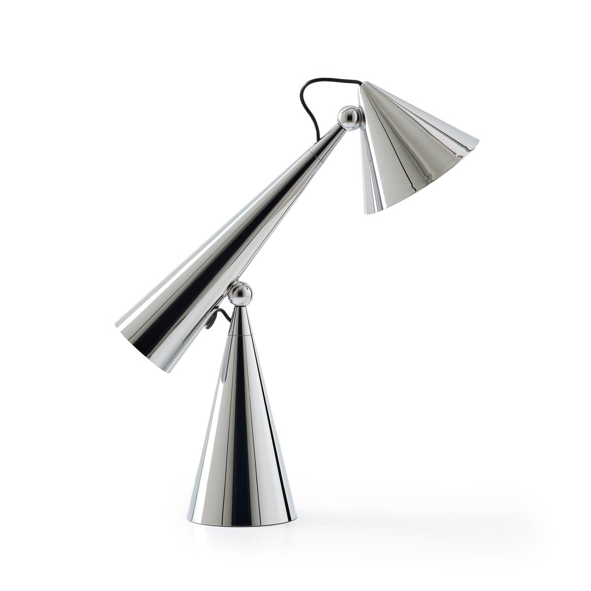Tom Dixon Pose Task LED table lamp Silver | Scandinavian Design | Desk & table lamps | Silver-coloured