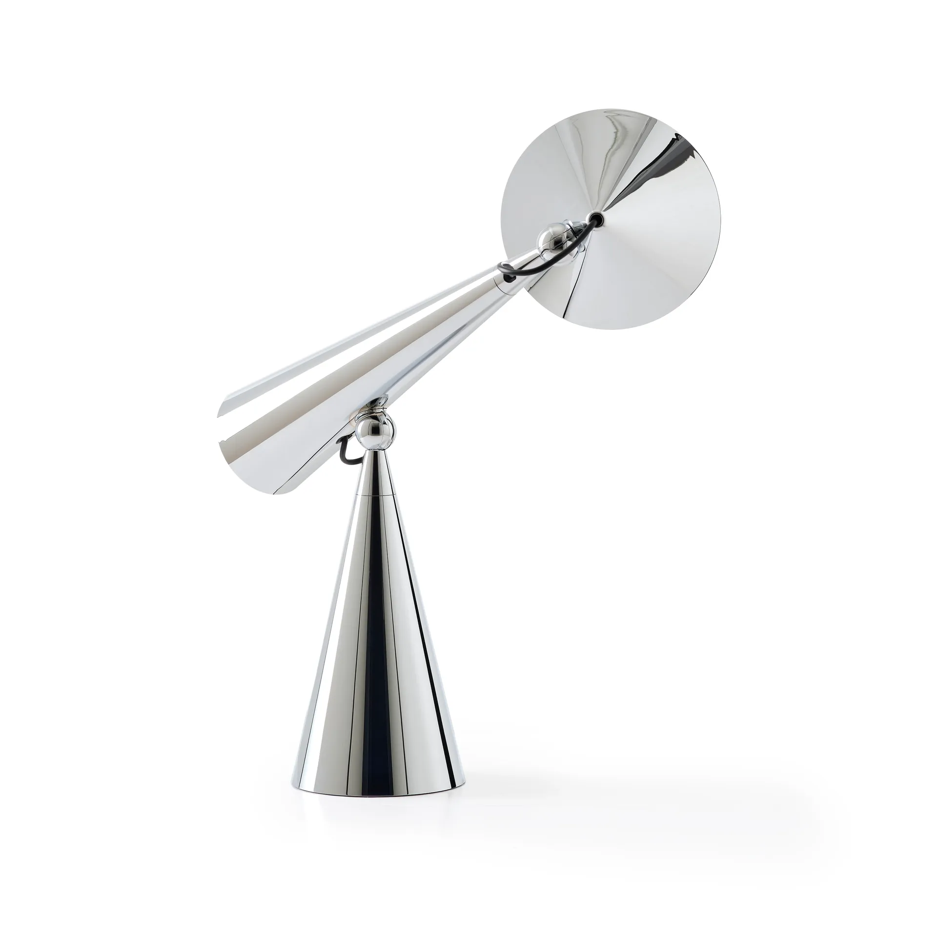 Pose Task LED table lamp, Silver Tom Dixon