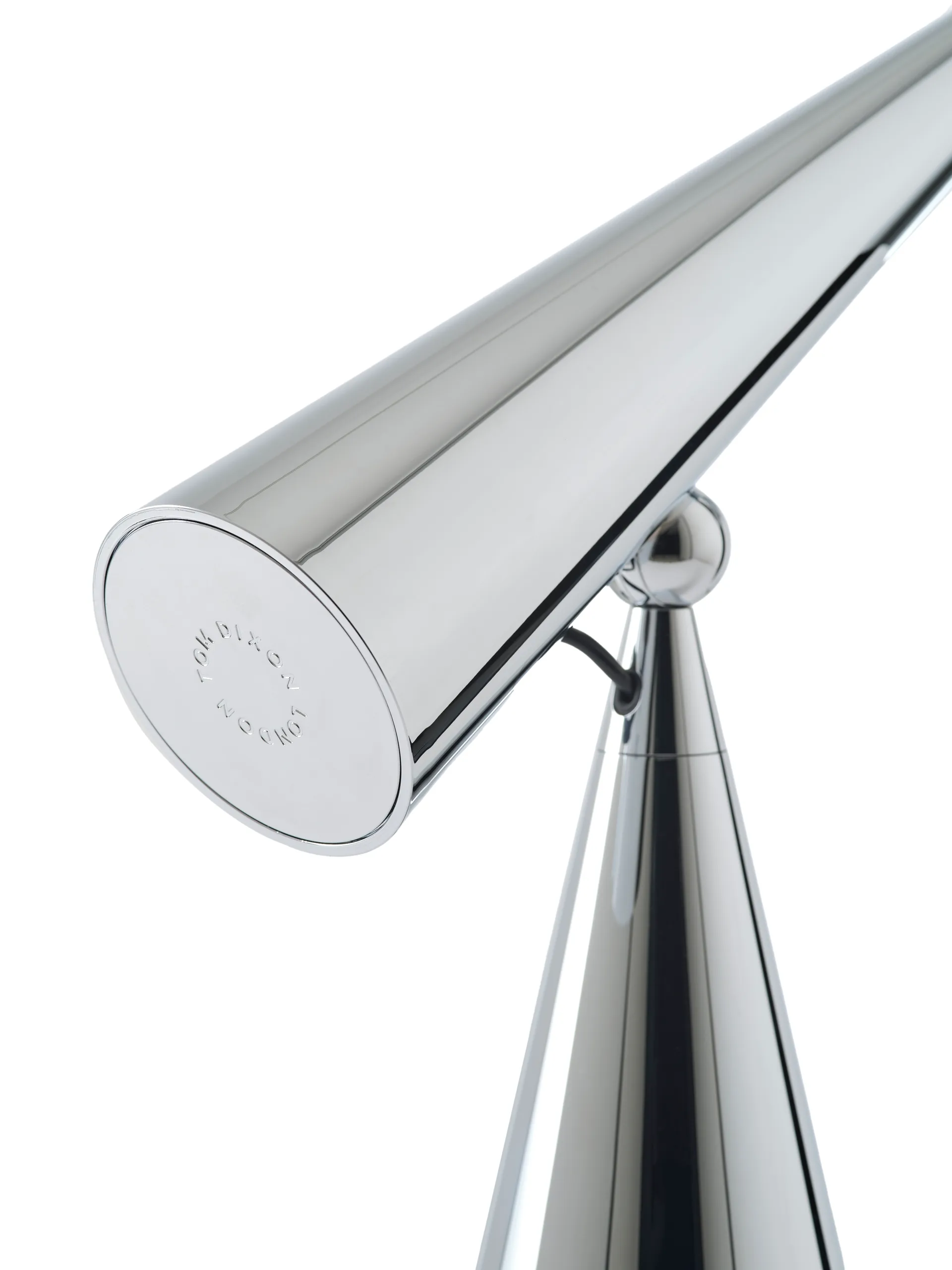 Pose Task LED table lamp, Silver Tom Dixon